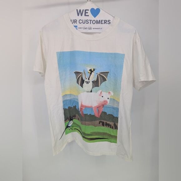 Gucci White Graphic Kids T-Shirt - Picture 1 of 7